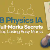 IB Physics IA 완벽 가이드: 7점을 위한 실전 전략 (IB 교사 조언)